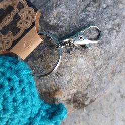 Crochet Yellow Crab Keyring Bag Buddy Sealife Ooak Handmade Sea Animals Gifts Accessories 1