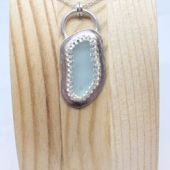 PENDANT ONLY - Sea Glass Sterling Silver Pendant