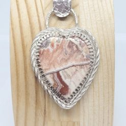 PENDANT ONLY - Crazy Lace Agate Sterling Silver Pendant