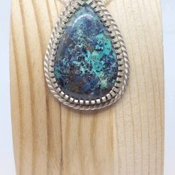 PENDANT ONLY - Chrysocolla Sterling Silver Pendant