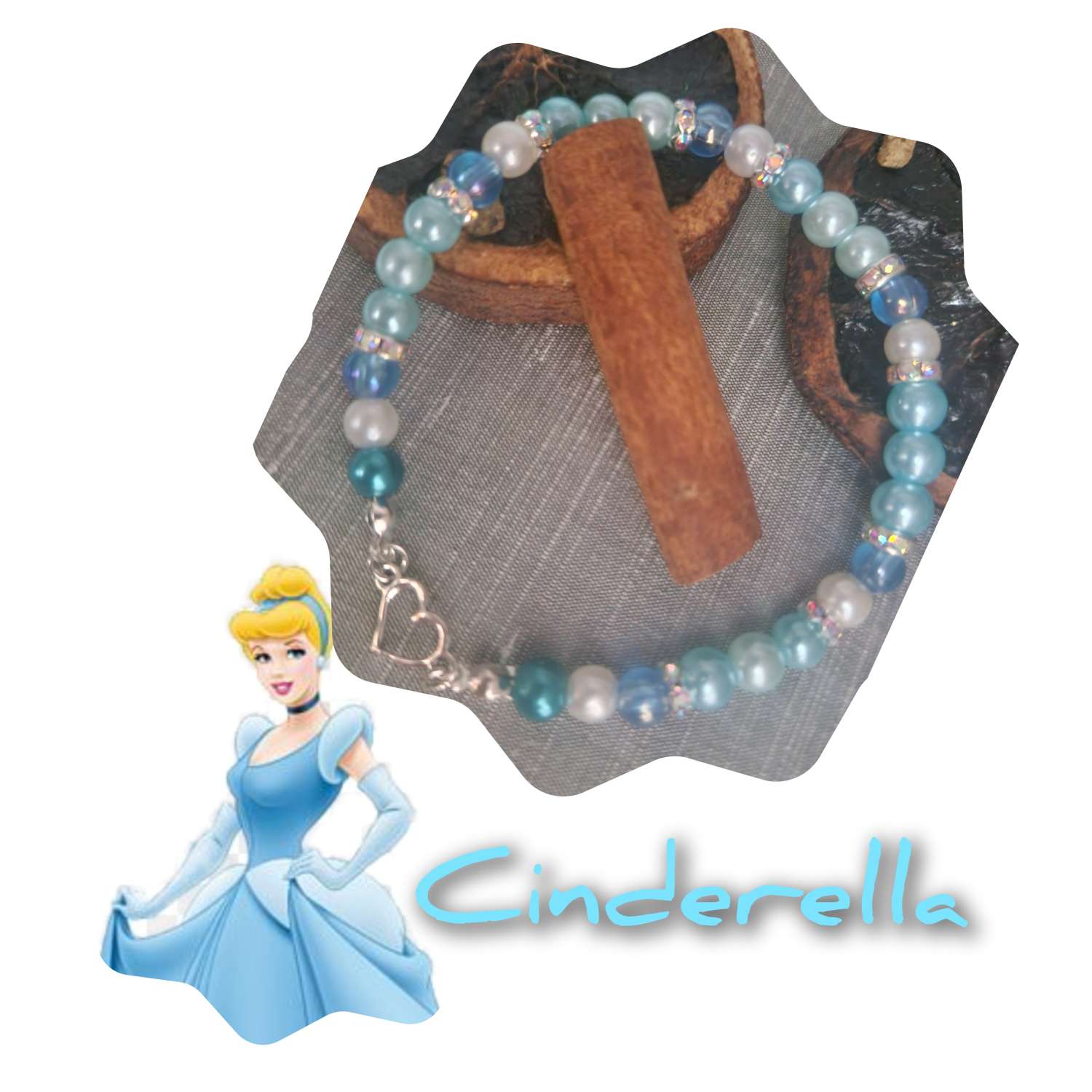 GridArt_20250330_214832245 Cinderella themed bracelet 1