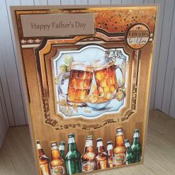 Father's Day Card - Pint And A Packet of Crisps