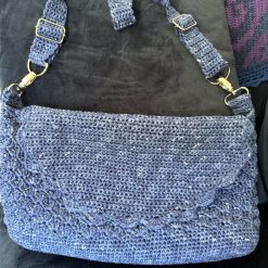 Crochet shopper/shoulder bag