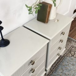 SOLD - 2 Unique Bedside Drawers 3 SOLD - 2 Unique Bedside Drawers 3