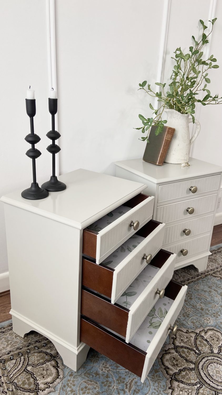 SOLD - 2 Unique Bedside Drawers SOLD - 2 Unique Bedside Drawers