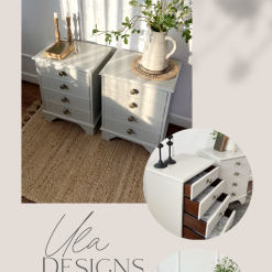 SOLD - 2 Unique Bedside Drawers 1 SOLD - 2 Unique Bedside Drawers 1
