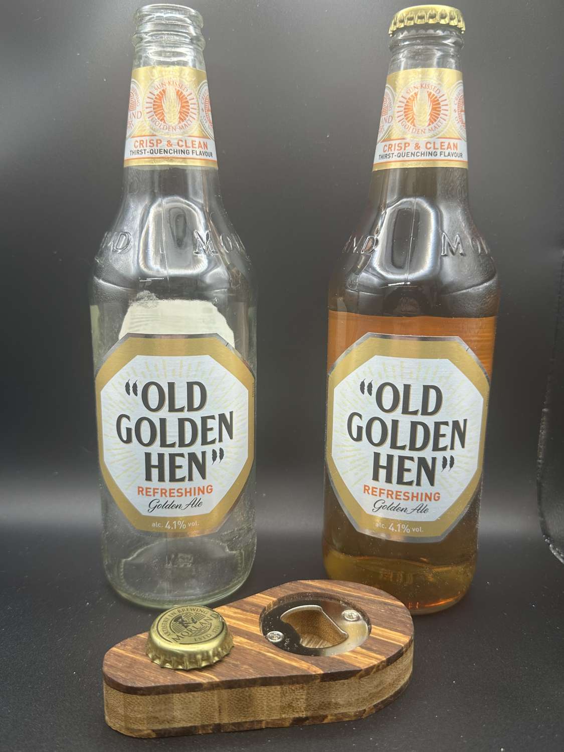 Bamboo bottle opener Bamboo bottle opener