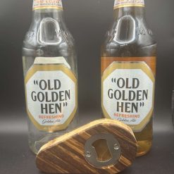 Bamboo bottle opener