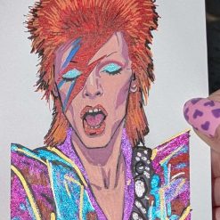David Bowie original paintings.