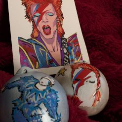 David Bowie original paintings.
