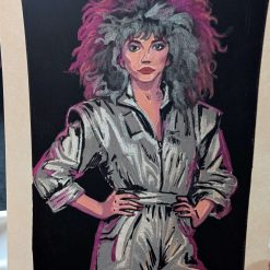 Kate Bush miniature original paintings 2 Kate Bush miniature original paintings 2