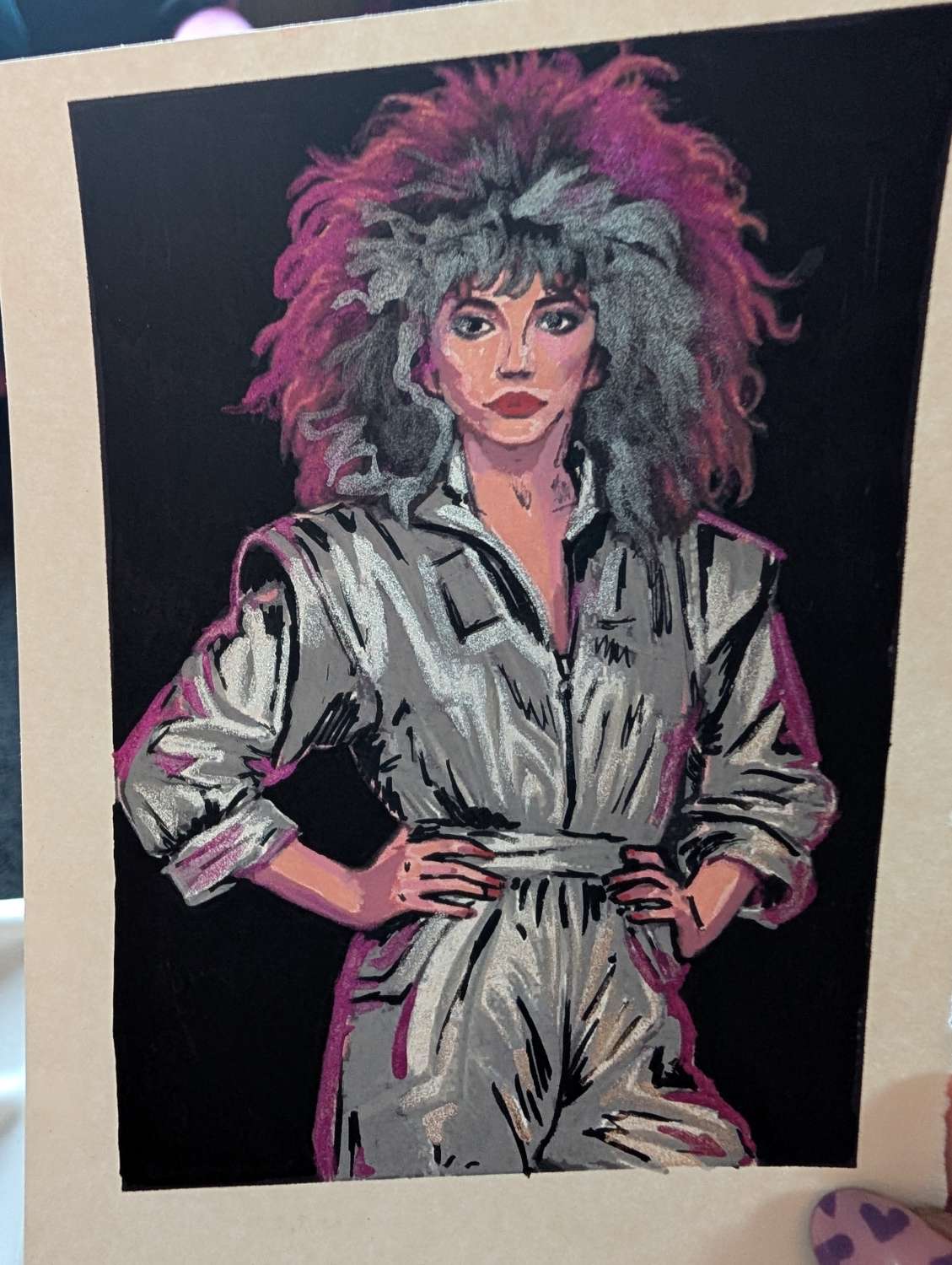 Kate Bush miniature original paintings Kate Bush miniature original paintings