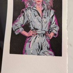 Kate Bush miniature original paintings 4 Kate Bush miniature original paintings 4