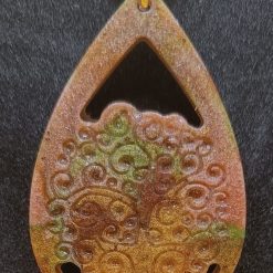 Tree of Life teardrop pendant