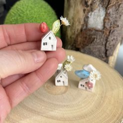Spring mini house flower holder 1