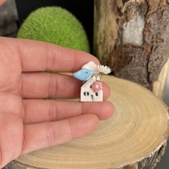 Spring mini house flower holder 3