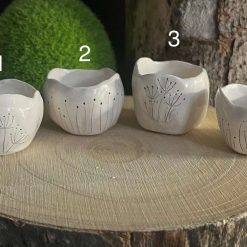 Small ceramic pinch pots