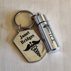 Medical Alert Keyring 3