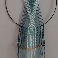 Blue dream catcher wall hanging