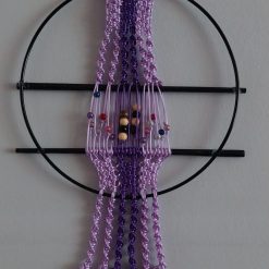 Purple wall hanging