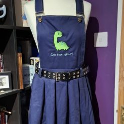 Dinosaur Rawr Dungaree Dress