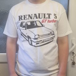 Personalised Renault 5 GT Turbo T shirt