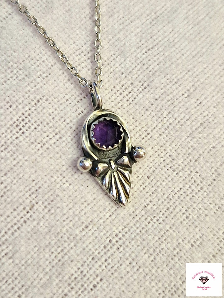 PENDANT ONLY - Amethyst Sterling Silver Pendant PENDANT ONLY - Amethyst Sterling Silver Pendant