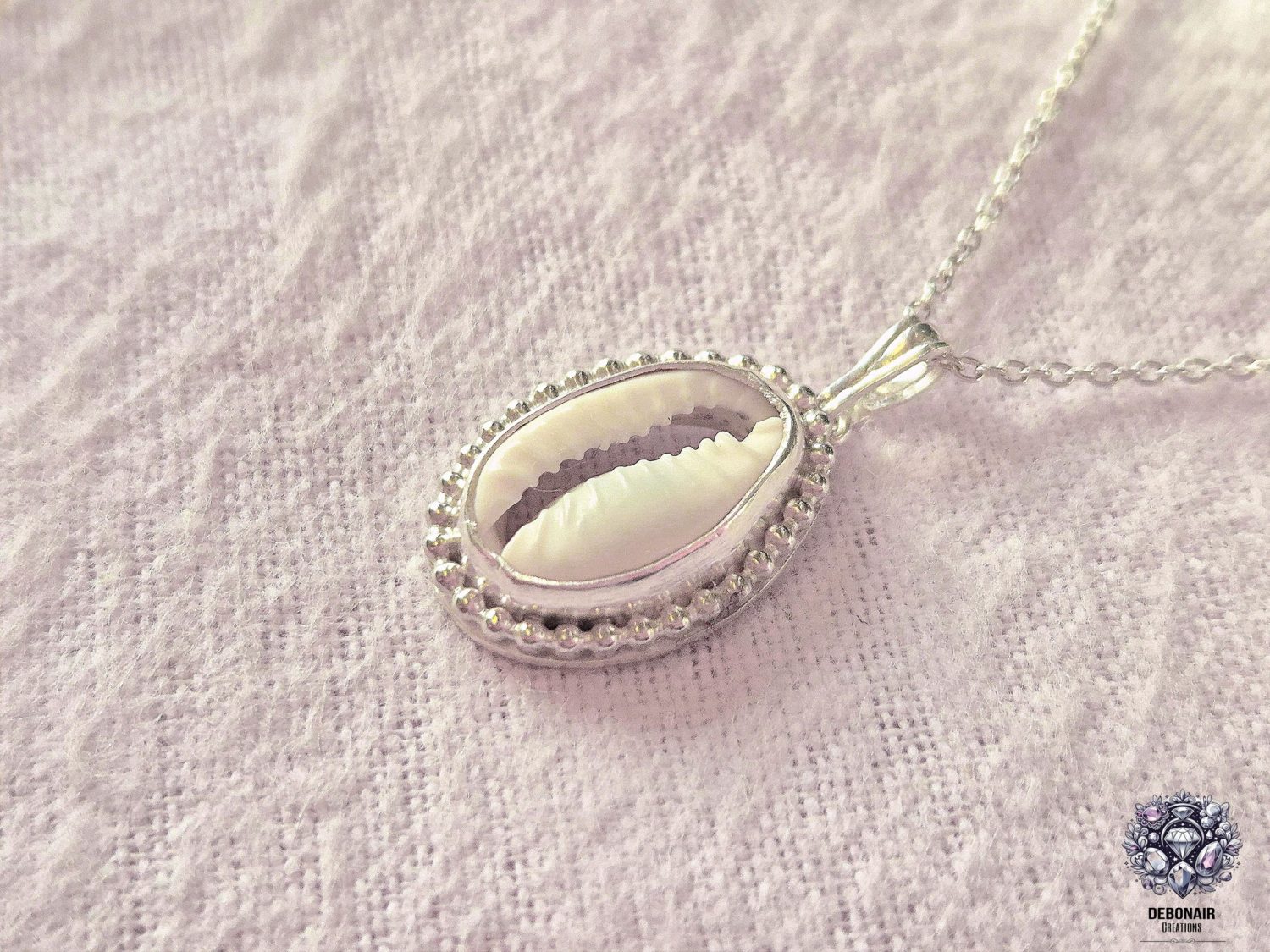 PENDANT ONLY - Cowrie Shell Sterling Silver Pendant PENDANT ONLY - Cowrie Shell Sterling Silver Pendant