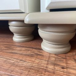 SOLD - Cream White Bedroom Set Chest of Drawers + 2 Side tables 5