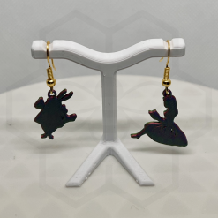 Alice Silhouette Earrings – Wonderland-Inspired Jewellery
