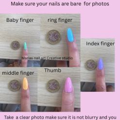Luxury custom made Nails Pretty in PINK 1 Luxury custom made Nails Pretty in PINK 1
