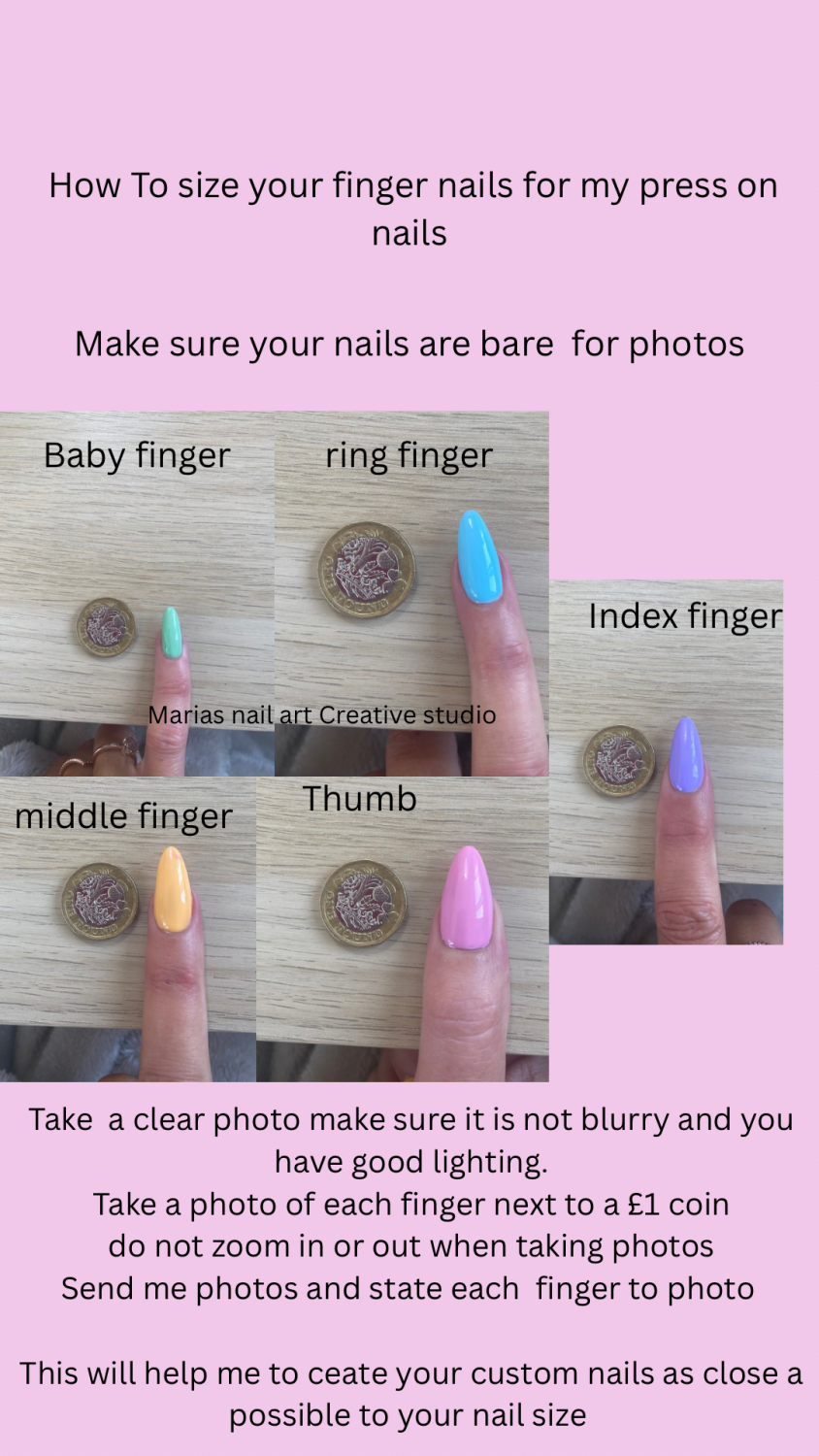 Luxury Custom made Nails Emerald Bloom Luxury Custom made Nails Emerald Bloom