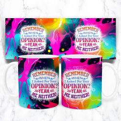 "Sorry For" Mug
