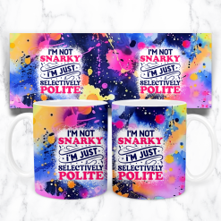 "Sorry For" Mug