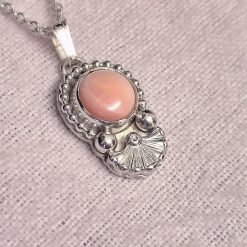 Rare - Queen Conch Sterling Silver Necklace 1 Rare - Queen Conch Sterling Silver Necklace 1