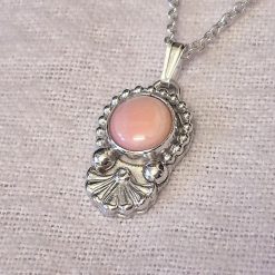 Rare - Queen Conch Sterling Silver Necklace 2 Rare - Queen Conch Sterling Silver Necklace 2