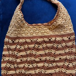 Small crocheted handbag