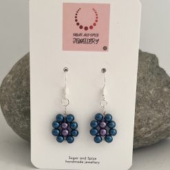 Blue Flower Earrings 4 Blue Flower Earrings 4