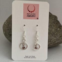 Purple Dangle Earrings 1 Purple Dangle Earrings 1