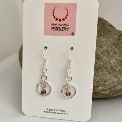 Purple Dangle Earrings