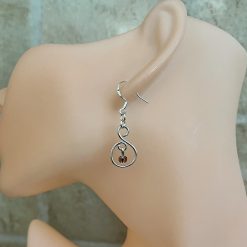 Purple Dangle Earrings 5 Purple Dangle Earrings 5