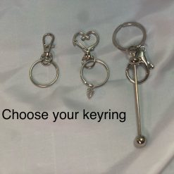 Build your own Key ring/ bag charm. From 4