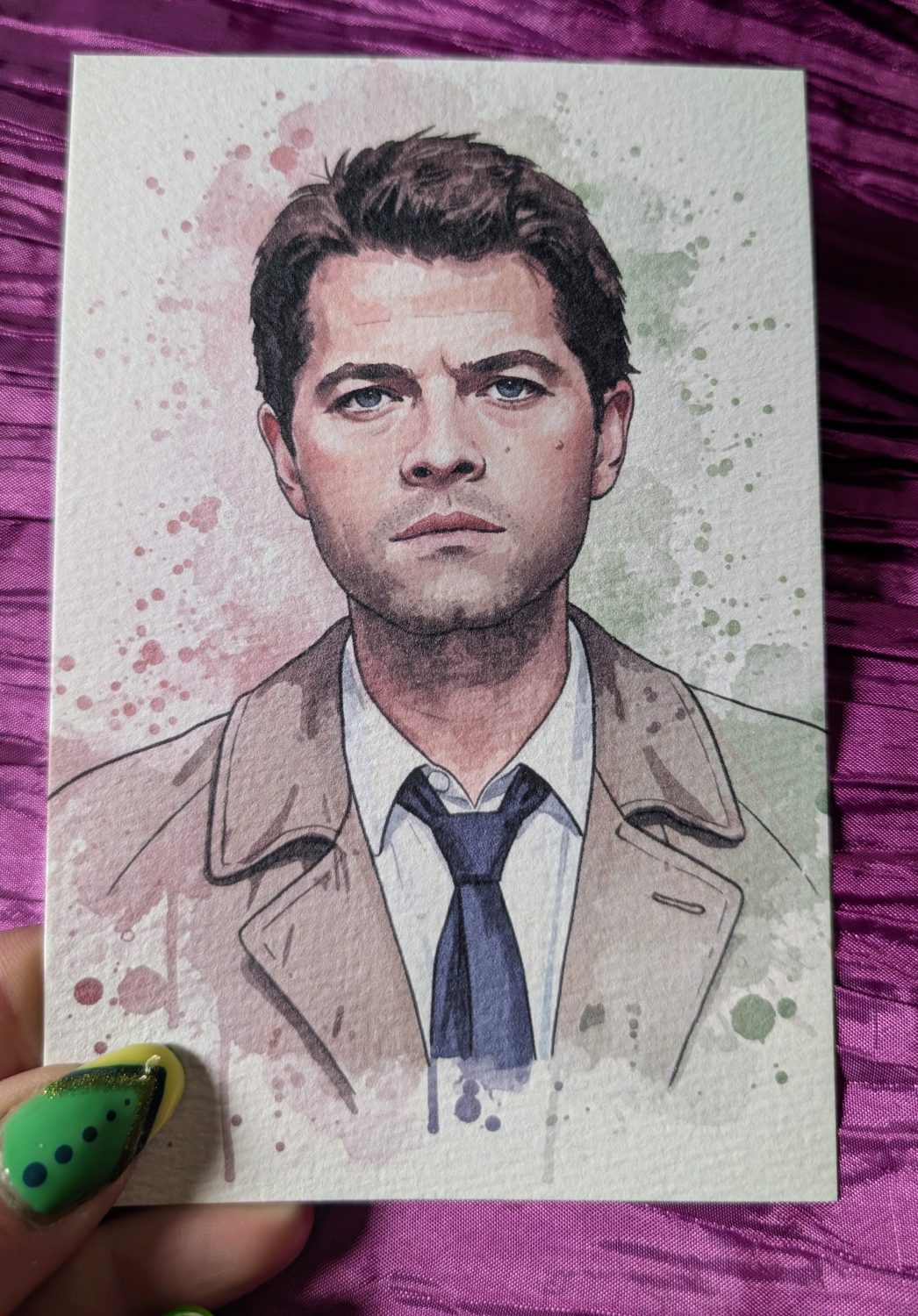 Dean Winchester Art Print Dean Winchester Art Print