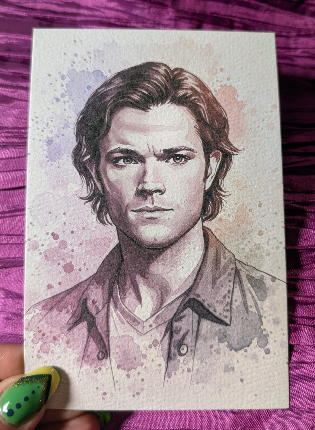 Dean Winchester Art Print Dean Winchester Art Print