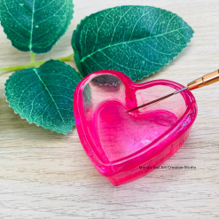 Nail Brush cleaning dish/dapping dish