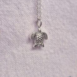 PENDANT ONLY - Sea Turtle Sterling Silver Pendant 2