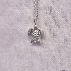 PENDANT ONLY - Sea Turtle Sterling Silver Pendant 1