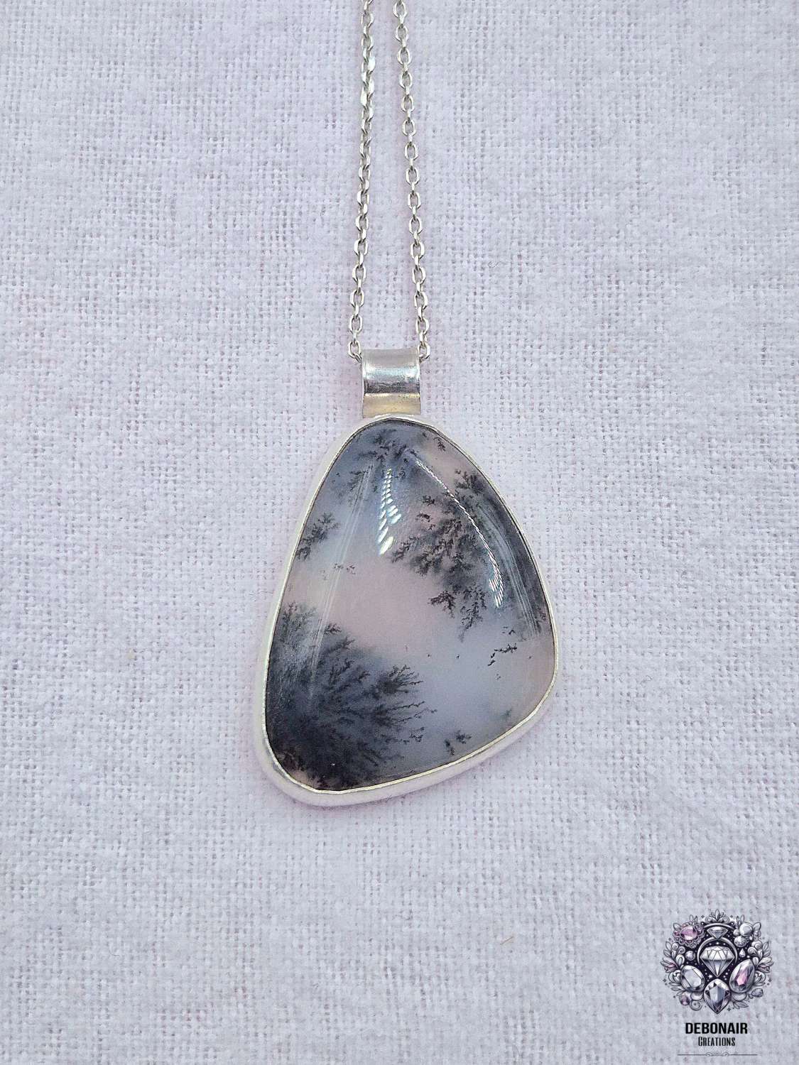 PENDANT ONLY - Merlinite Sterling Silver Pendant PENDANT ONLY - Merlinite Sterling Silver Pendant