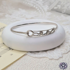 Floral Sterling Silver Bracelet 1 Floral Sterling Silver Bracelet 1