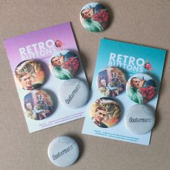 QUATERMASS - Badges x 4